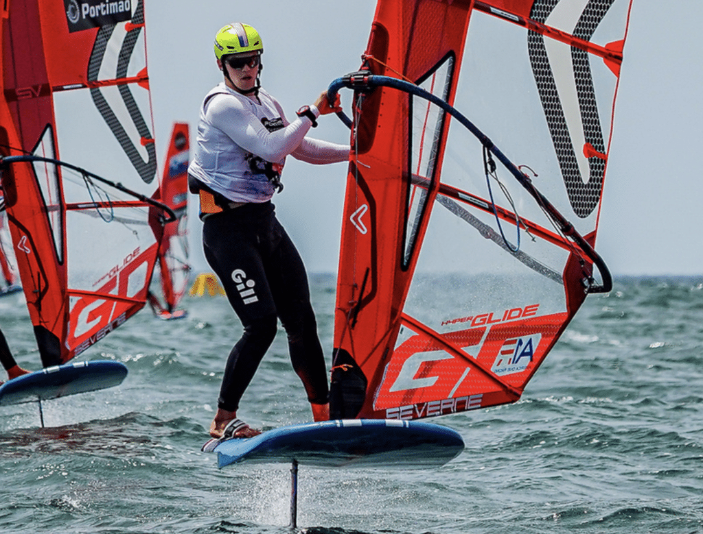 Makani Andrews iQFOiL Portimao 2026