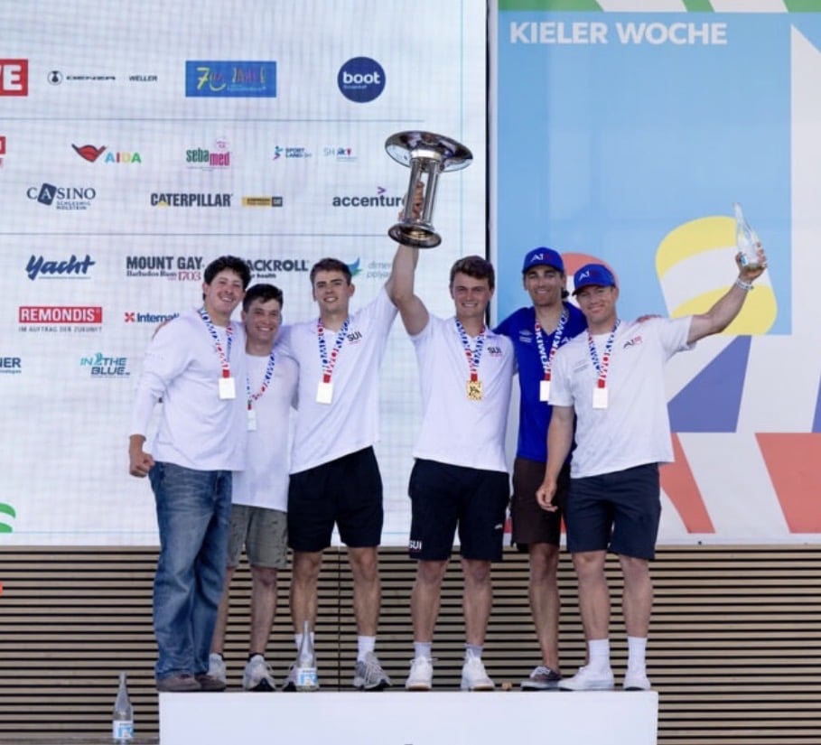 Kiel Week 2026 49er Podium